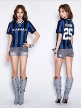 Kpop Stay Karma album T-shirt by HSF Marketplace, oversized streetwear design for fans