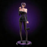 25cm Chainsaw Man Reze PVC action figure statue displayed as a desktop ornament collectible model
