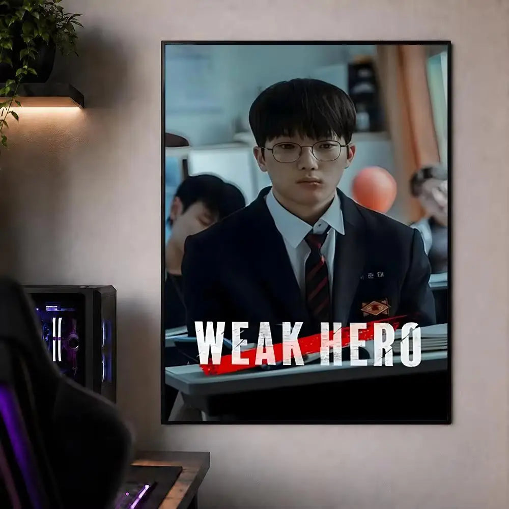 Korean drama wall art poster featuring stylish K-culture design for home decor