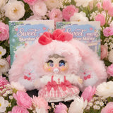 JIIMO Sweet Sleep Manor Princess plush blind box keychain, cute collectible pendant for holiday or birthday gifts