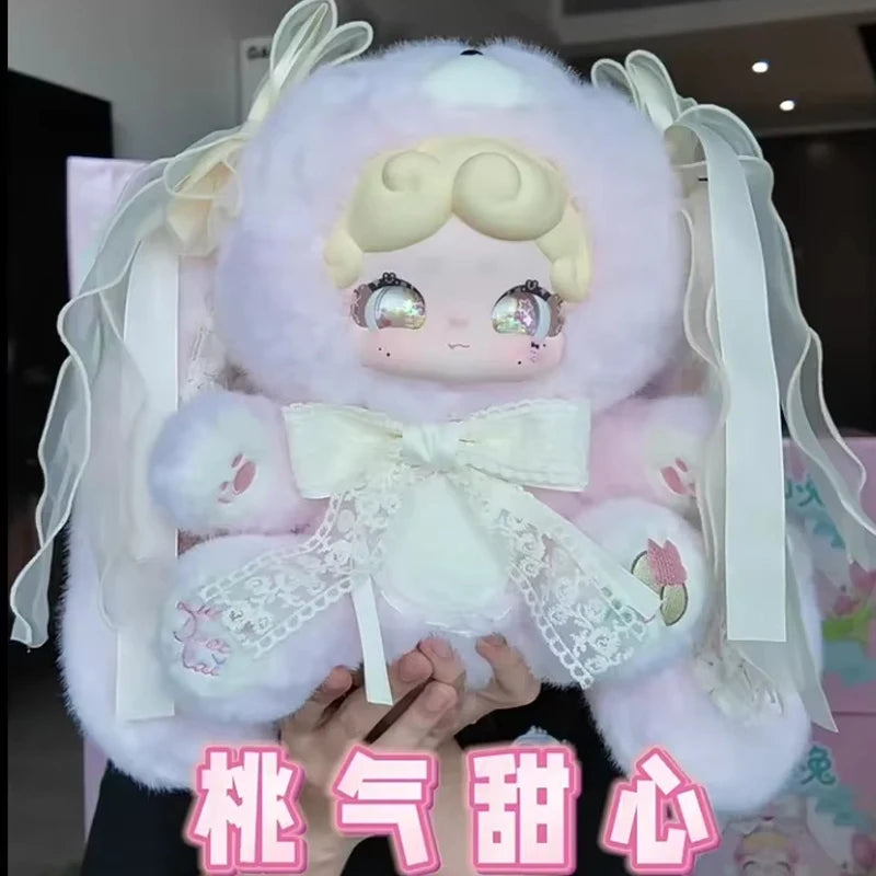 Lucky Deer Nai Sweet Tea Bunny 600% series plush vinyl face action figure blind box collectible figure