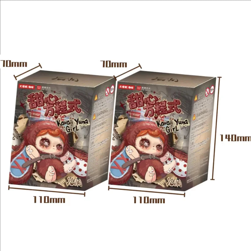 Dapliang Youna Little Ghost plush blind box collectible figure, cute stuffed toy in soft pastel colors