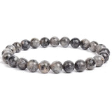 Natural Stone Beads Bracelet For Women Men Amethysts Crystal Quartzs Aquamarines Jades Jewelry Agates Elastic Bangle Bracelets