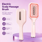 Electric Massager Brush Red Light Vibration Hair Massage Comb Air Cushion Portable Head Care Tool Relaxing Hair Care Device