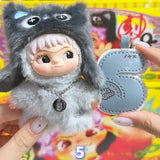 Wakuku On A Roll Series V3 blind box cute vinyl plush pendant doll collectible figure by HSF Marketplace