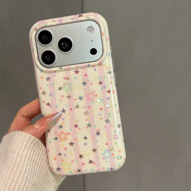 Gradient starry sky iPhone case for 13–18 Pro Max models by HSF Marketplace