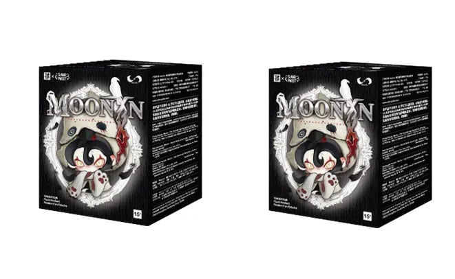 TOPTOY Moonin Enchanted Night plush keychain blind box collectible figure in mystery packaging