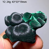 Pure Natural Velvet Malachite Specimen Fibrous Silky Malachite Crystal Cluster Raw Mineral Healing Stone Collection Home Decor
