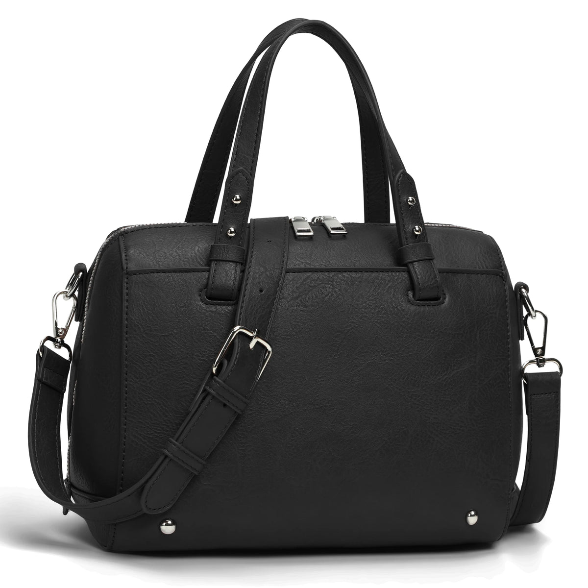 Women’s faux leather crossbody shoulder bag with adjustable strap by HSF Marketplace