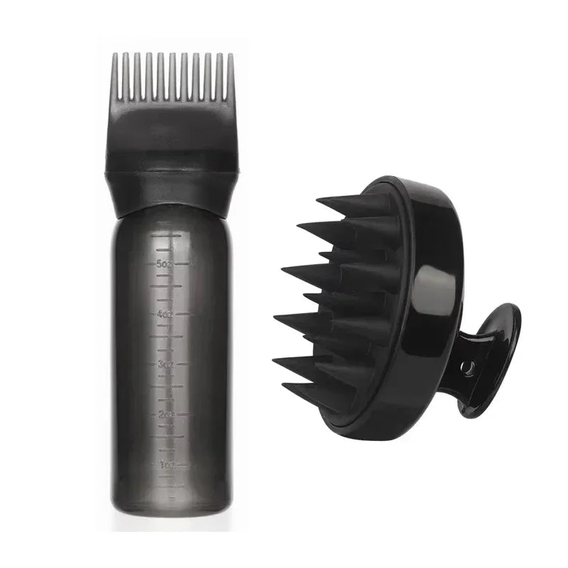 Silicone scalp massage brush for hair dye and hair care, HSF Marketplace styling tool