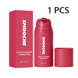 Color changing adaptive skin tone liquid foundation with lightweight, hydrating natural finish by HSF Marketplace
