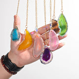 Tree of Life 7 Chakra Stone Dream Catcher Healing Crystal Gift, Room Decoration for Women Hanging Curtains Car