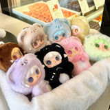Yooki 4th Generation Take A Bit Small Bear plush toy keychain backpack pendant blind box collectible figure