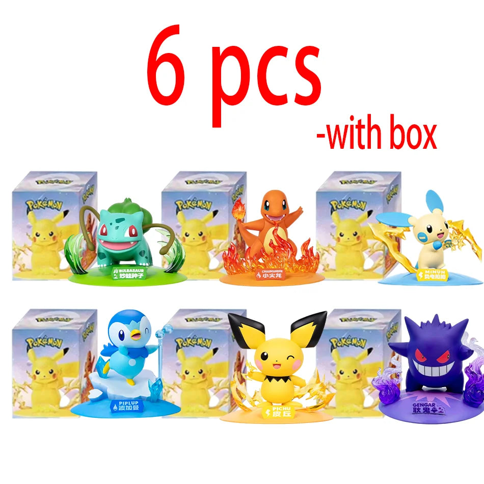 Pokémon Pikachu action doll blind box collectible figure for desktop decoration by HSF Marketplace