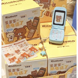 Rilakkuma Call Me Series recording phone pendant plush keychain bag charm blind box collectible figure