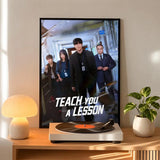 Korean romance drama poster for home decor and gifts, K-culture merch by HSF Marketplace