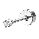 Bobisty surgical stainless steel flat back earring studs and hoop earrings for sensitive ears and cartilage, women’s jewelry