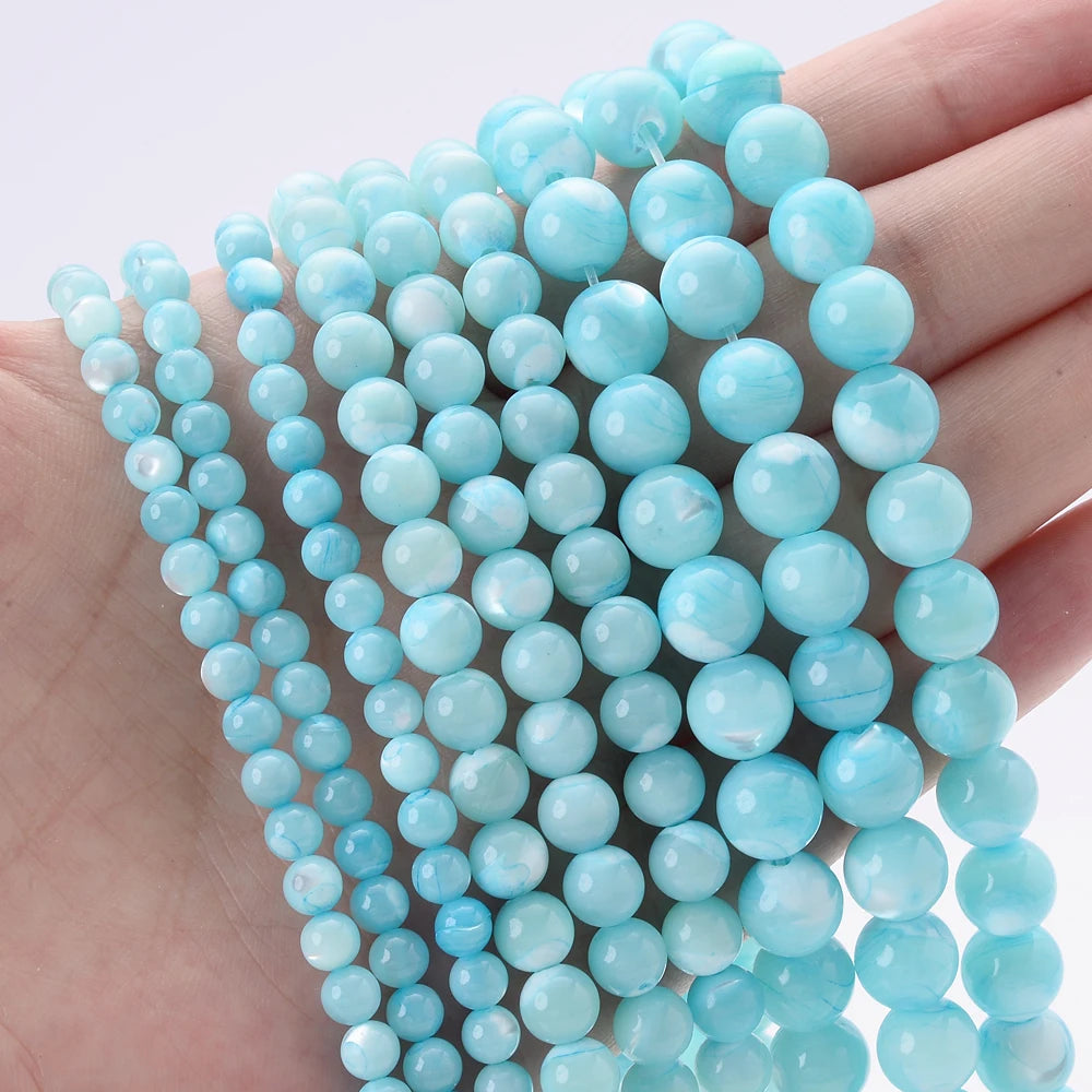 Natural freshwater shell pearls for jewelry making beads by HSF Marketplace