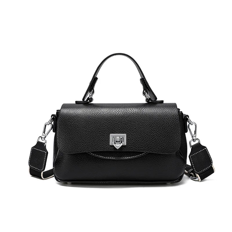 Luxury genuine leather women's crossbody bag in a compact design, by HSF Marketplace