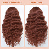 30 Inch Synthetic And Blend Lace Wigs For Women Body Wave Women Wigs 13x6 HD Lace Frontal Wigs With Baby Hair For African Female