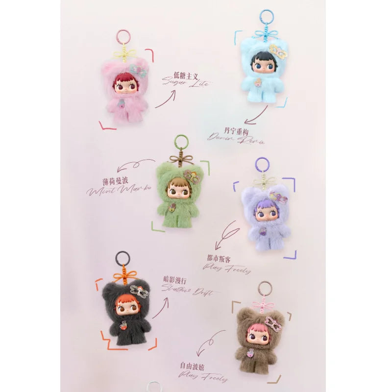 HEYONE RA3N-SPARKLE CRUSH vinyl plush pendant mystery box collectible figure, anime-style character