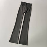 HSF high waisted compression yoga pants for women, shown in a sleek, supportive design