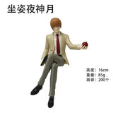 Anime Death Note L, Misa Amane, and Light Yagami PVC figurines, 10–16cm desktop collection models