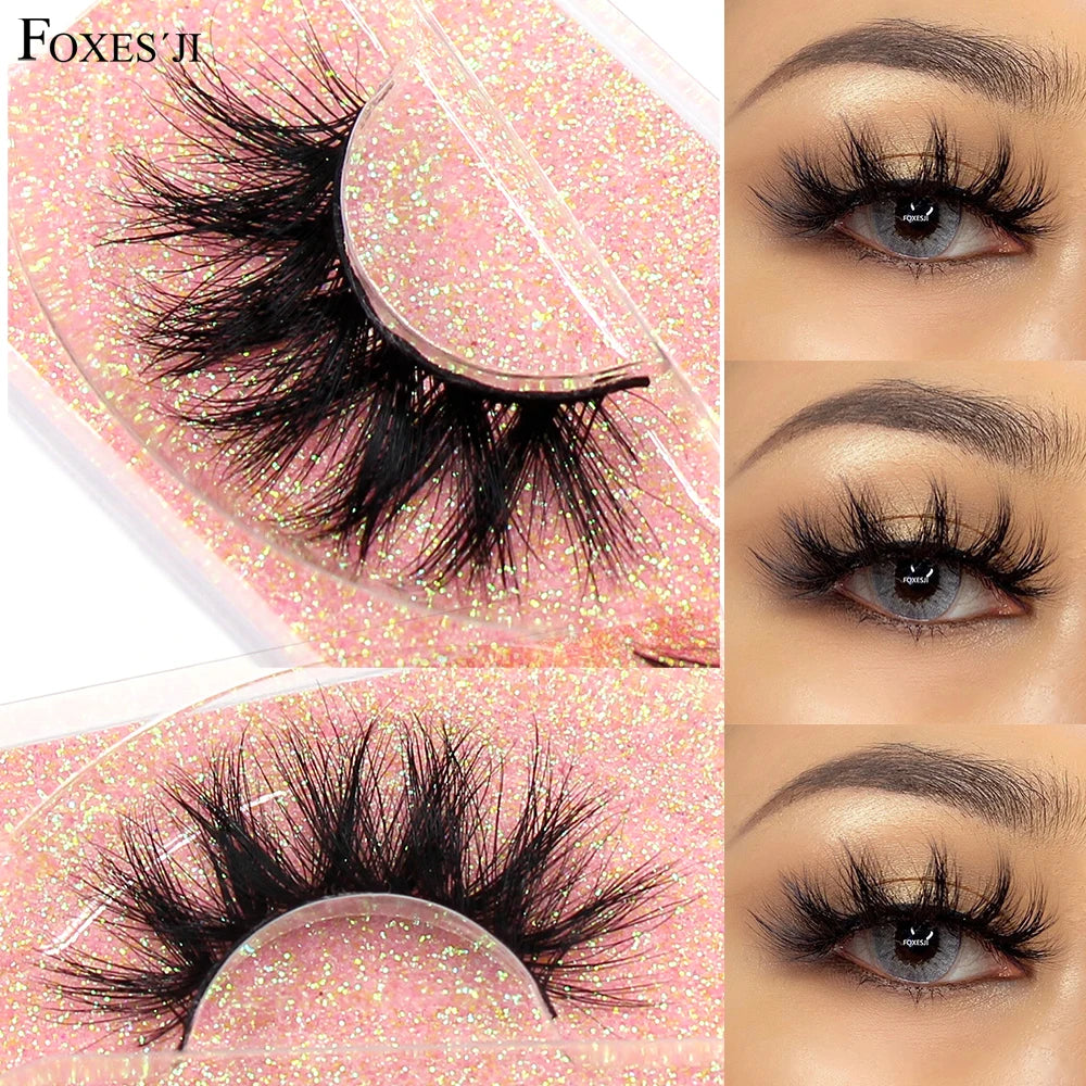 3D mink false eyelashes for fluffy, natural eye looks by HSF Marketplace