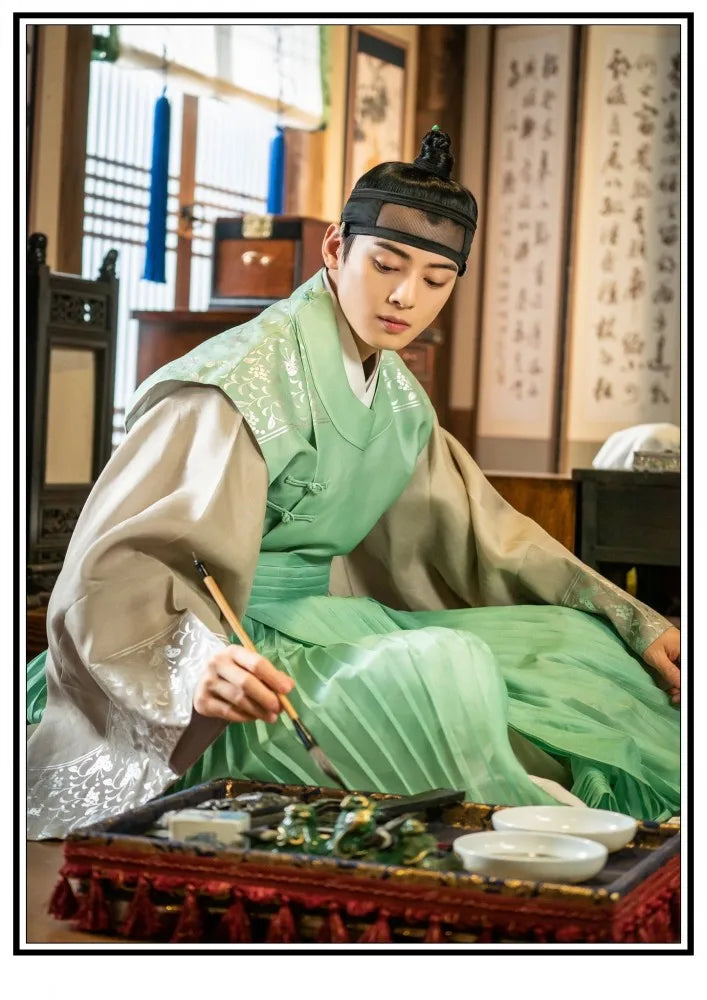 Rookie Academian Goo Hae-ryung canvas poster featuring Korean drama artwork for home decor
