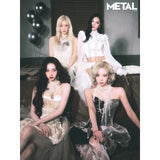 A-Aespa Whiplash aesthetic poster, HD canvas wall art featuring K-pop group Aespa imagery