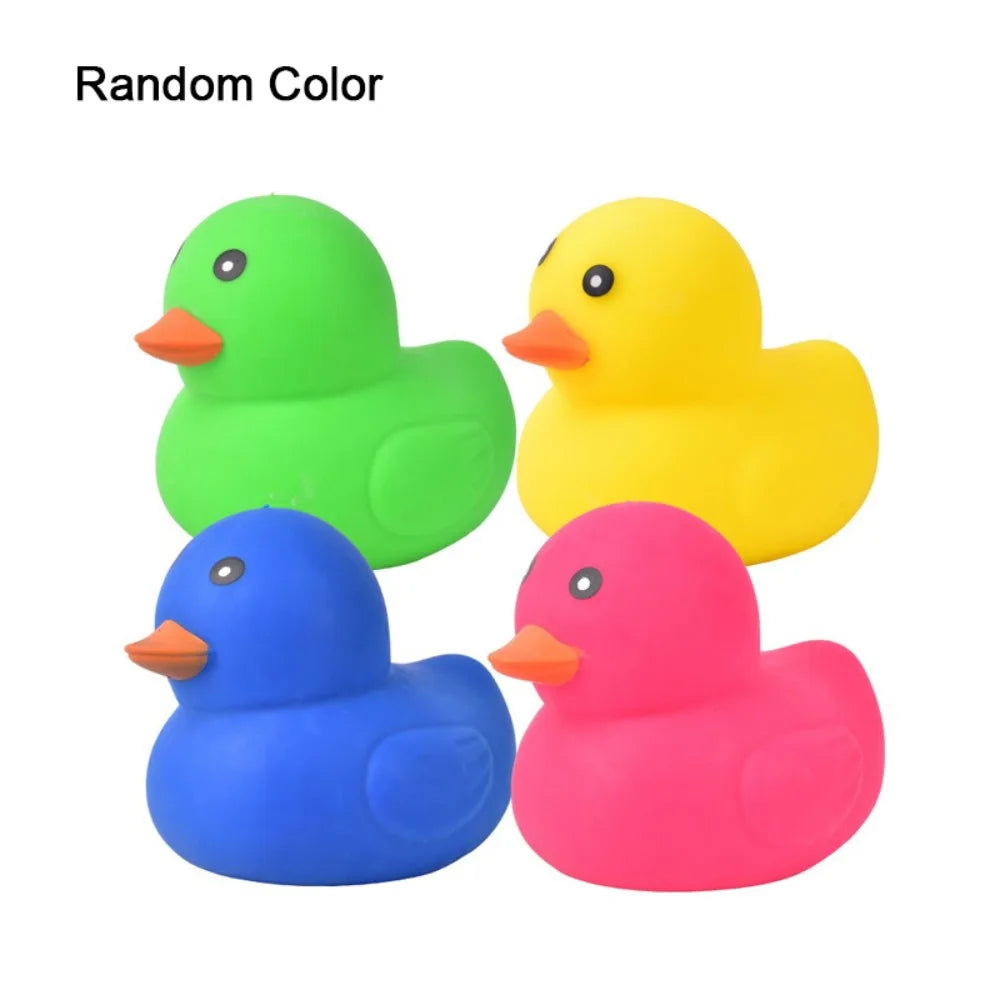 New Large Size Duck Stress Relief Toy Soft Material Colorful Squishy Duck Toy Giant Squeeze Design Fidget Duck Toy For Adults