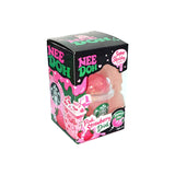 NeeDoh strawberry drink squishy toy with glittery frappuccino design for sensory fidget play