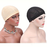 Breathable mesh dome wig cap for wig making by HSF Marketplace