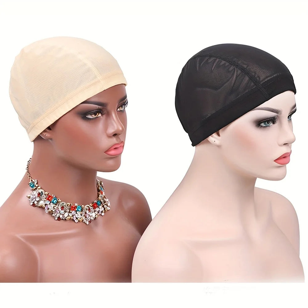 Breathable mesh dome wig cap for wig making by HSF Marketplace