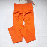 Women's high-waisted seamless leggings by HSF Marketplace, slim-fit quick-dry design with peach butt-lifting effect