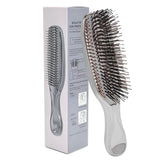 Japanese Premium Head Massager Scalp Brush Hair Massager Shampoo Brush Wet Plastic Detangling Brush Hair Cleaning Comb Rose Gold