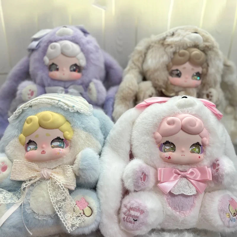 Lucky Deer Nai Sweet Tea Bunny 600% series plush vinyl face action figure collectible blind box figure