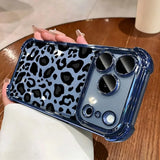 Burgundy leopard print phone case for iPhone 13–18 Pro Max by HSF Marketplace