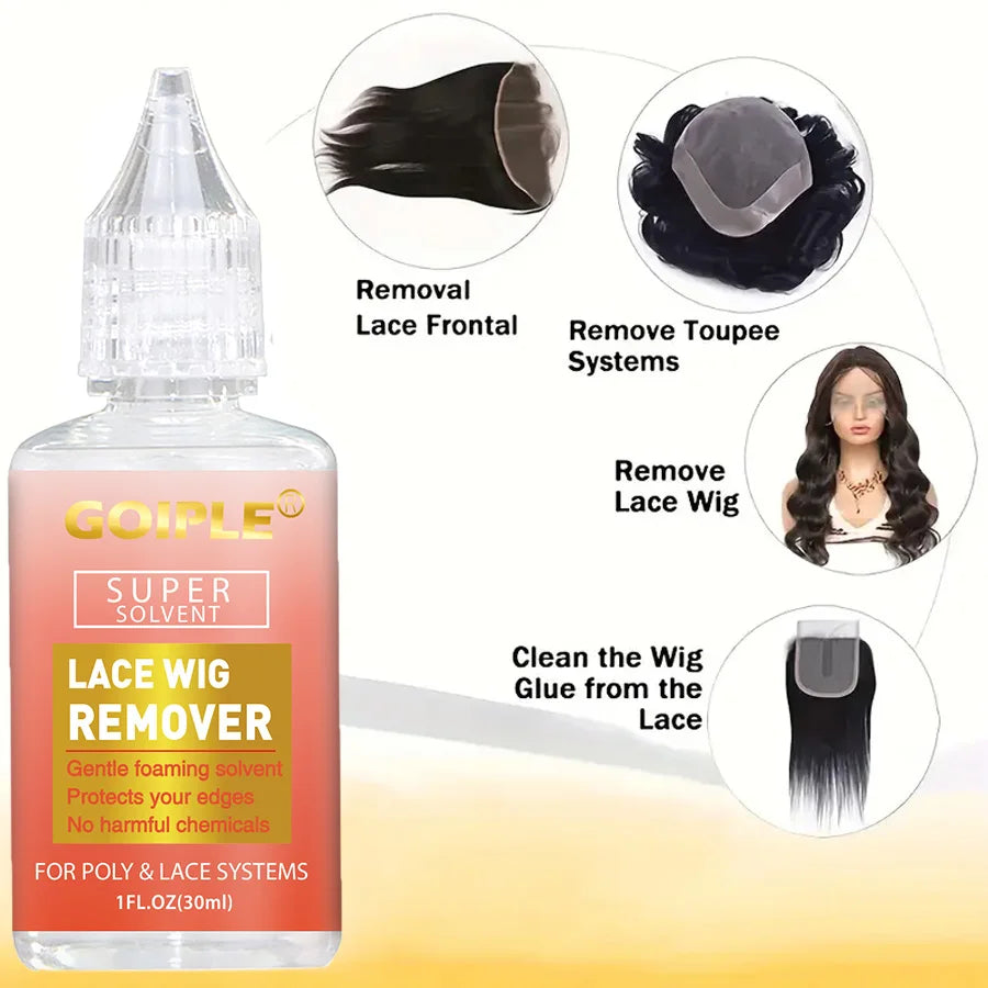 Wig Styling Glue,Hair Wax Stick or Lace Wigs Adhesive Waterproof Bonding for Toupee Front Remover Smooth Solid Wax or Accessory