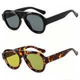 Women’s vintage oval shape sunglasses by HSF Marketplace for stylish outdoor eyewear