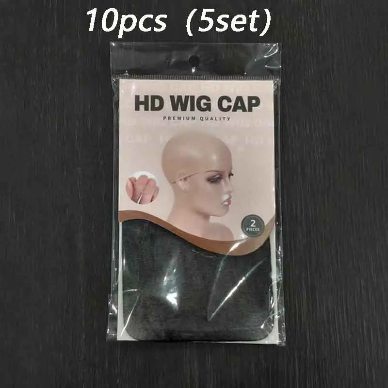 10-piece invisible no-slip stretchy wig caps for lace front wigs by HSF Marketplace