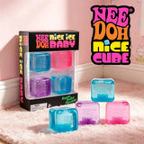 NeeDoh Mini Squishy Fidget Toy 4 Pack sensory toys by HSF Marketplace in assorted colors