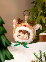 Robotime Nanci Christmas plush blind box keychain bag charm full set of 4 festive collectible figures