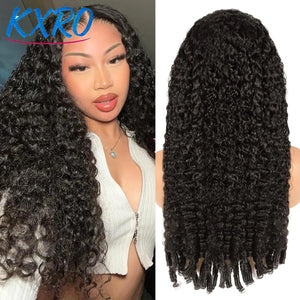 Glueless Burmese Curly Human Hair Wig Ready to Wear 13x4 Deep Wave Curly Lace Front Human Hair Wigs For Woman on Clearance Sale for Women Ready to Wear On Clearance Sale Pre Plucked Wig Party Work Daily Life