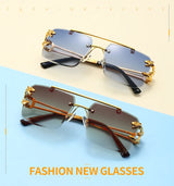 Trendy square HSF Marketplace sunglasses for men and women with UV400 protection