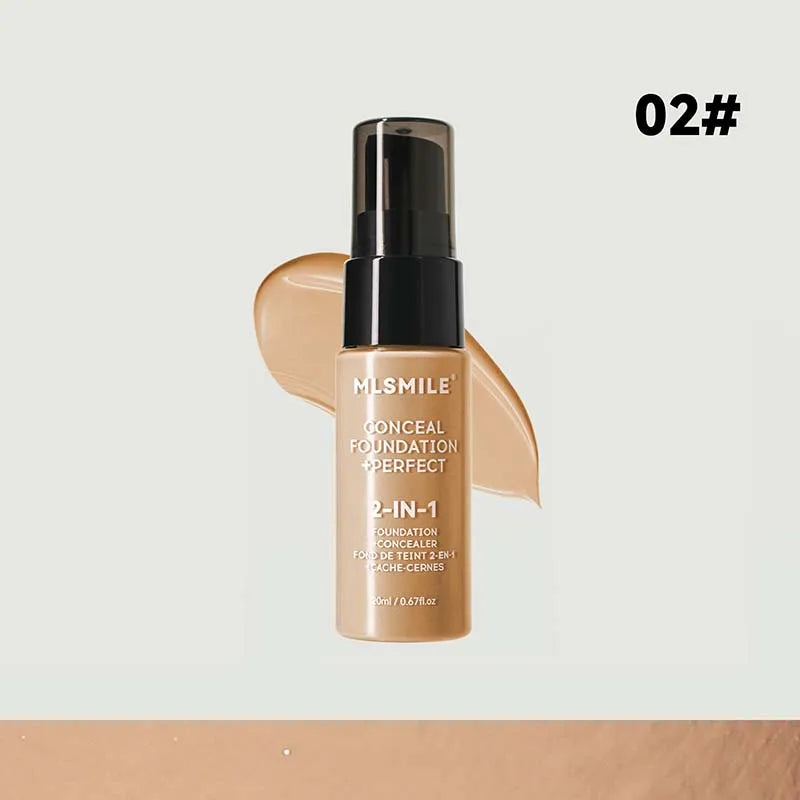 HSF Marketplace oil-control matte BB cream foundation with waterproof liquid full-coverage concealer finish