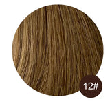 7-piece clip-in 100% human hair extensions, natural straight Remy hair weft in 12–26 inch lengths