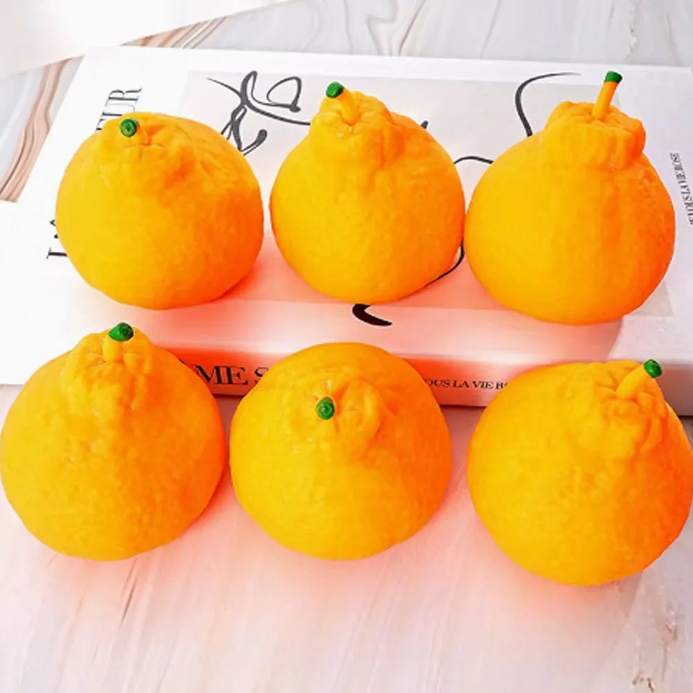 Kawaii Fruit Squishy Toy 2026 Soft Squeeze Stress Relief Anti-Anxiety Slow Rising Sensory Fidget Toy for Kids Gift