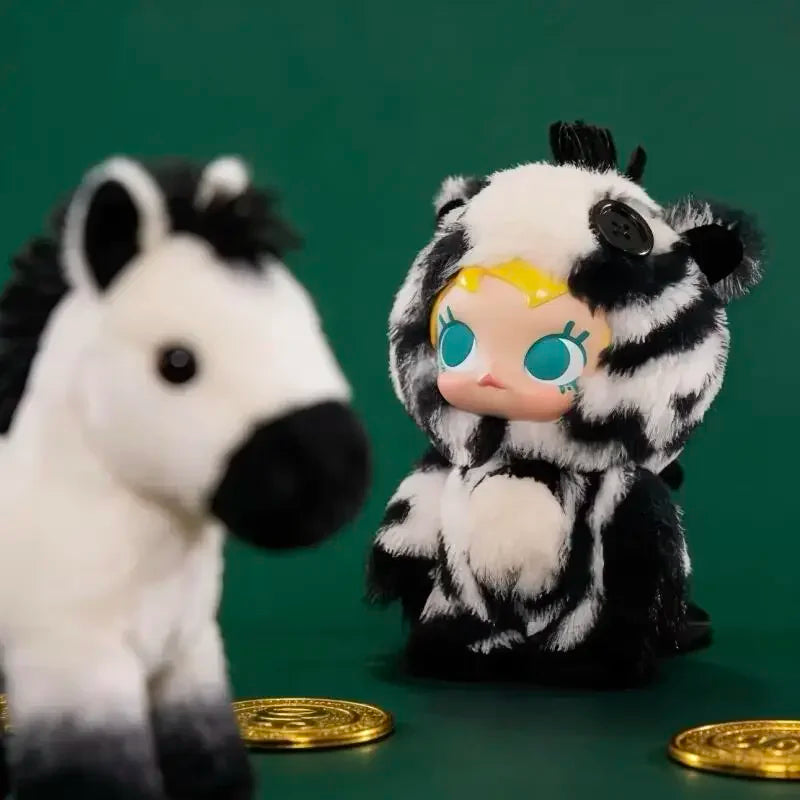 POP MART LABUBU Have A Good Run Series vinyl plush pendant collectible figure blind box toy