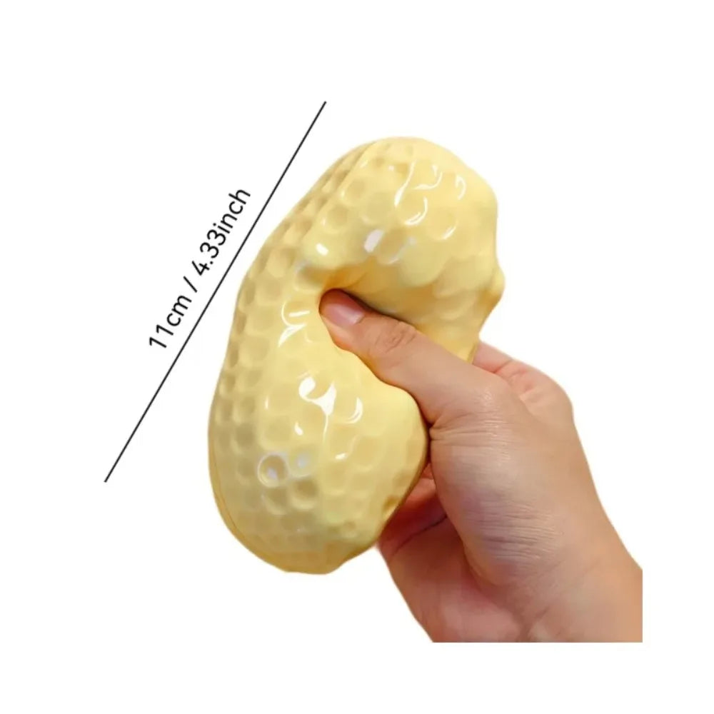 ASMR  Peanut Squishy Crunchy Building Block Stress Ball Squeeze Handmade Squeeze Ball Buttery-Soft Feel Fidget for Party Gifts